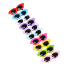 Load image into Gallery viewer, 10 Pcs/set Pet Grooming Accessories Colorful Cats Dog Bows Hairpin Headdress clip Pet Dog Bow Hair Sunglass