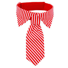 Load image into Gallery viewer, Stripe Adjustable Pet Bow Tie and Collar for Only Large Dogs